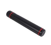 Jiawu Tube à Dessin Rond Extensible pour Affiches, Conteneur de Transport Télescopique pour œuvres d'art, Tube à Affiche Noir en PVC avec Bandoulière Réglable pour Un Transport Facile