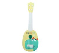 Jiawu Ukulélé Jouet pour Enfants, Mini ukulélé à Cordes Souples, Jouet Musical de Guitare avec Un Son Clair et Agréable pour l'éducation Précoce des Enfants (Style 4)