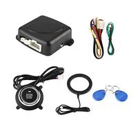 Jiawu Universal Car Alarm System Engine Push Button Start Stop Lock,