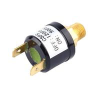Jiawu Vanne de Commande de Pression de Compresseur d'Air, 90-120 PSI, 1/8-27NPT, Marche/arrêt Automatique Robuste pour Pompe à Air à Suspension Pneumatique