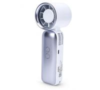Jiawu Ventilateur Turbo Portable avec Refroidisseur de Glace, Rechargeables, Vitesse Réglable de 1 à 100, Mini Ventilateur de Refroidissement Puissant pour Voyage, Extérieur, Bureau (BLUE)