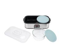 Jiawu Yaourtière électrique grande capacité 2 L avec contrôle de la température et minuterie intelligente, machine à yaourt grec automatique multifonction, yaourt maison facile à (Plug UE 220V)