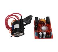 Jiawu ZVS Carte Pilote Bobine d'alimentation DC12-30 V Boost Générateur Haute Tension Module de Chauffage par Induction avec PCB en Fibre de Verre Double Couche FR4 et Radiateur pour 's Ladder Marx