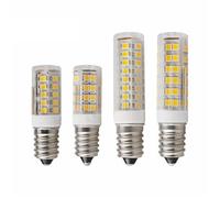 Jiaxu lighting 2pcs/lot Ampoule De Maïs Léger LED E14 3W 4W 5W 7W AC 220V 230V 240V LED Lampe LED SMD2835 Bougie De Cristal for Lustres Éclairage Ampoules domestiques ( Couleur : Cold White , Taille :