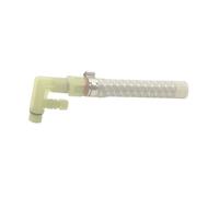 JIAYIN DIY Tuyau de pompe à eau de 8 cm, raccord de tuyau haute pression avec valve de sécurité mâle 1/8" L, raccord de tuyau haute température pour pompe à eau JYPC-5 45 W et autres machines à