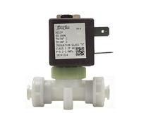 Jiayin JYZ-3 Électrovanne à connexion rapide DC12 V 6,35 mm, normalement fermée, 0,2-1,0 MPa, pour purificateur d'eau RO, machine à café, distributeur d'eau