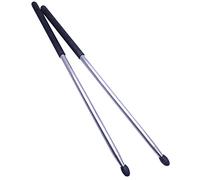 Jiayouy 1 paire de baguettes de batterie en alliage d'aluminium 5A durables et antidérapantes pour étudiants et adultes - Accessoires de percussion - Embouts en caoutchouc