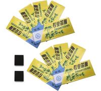 Jiayouy Lot de 10 membranes de flûte en bambou pour flûte, accessoire d'instruments à vent, matériau naturel, professionnel, colle solide, couleur naturelle