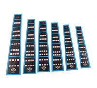 Jiayouy Lot de 2 baguettes d'orchestre de musique avec poignée en alliage Argenté 38,1 cm