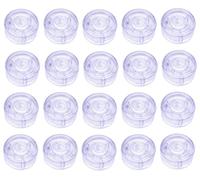 Jiayouy Lot de 20 capuchons de protection pour pédale d'effet de guitare (transparent)