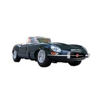 JIAYUNEU 1:18 pour Jaguar e-Type Alliage Classique Voiture de Sport modèle rétro Vieux véhicules Affichage Statique Voiture Miniature Collection