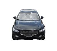 JIAYUNEU 1:18 pour S90 Limousine Alliage modèle Collection Statique métal Ornement Affichage Souvenir Voiture Miniature Collection(Black)
