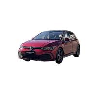 JIAYUNEU 1 18 pour Volkswagen Golf 8th Génération Alliage Statique Moulé sous Pression Modèle Voiture Ornements Adulte Cadeau Voiture Miniature Collection(Rouge)