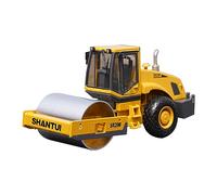 JIAYUNEU 1:35 pour Shantui Sr20m Chargeuse À Rouleaux Roue Unique Chariot Élévateur Bulldozer Modèle Décoration Ornement Montrer Voiture Miniature Collection