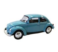 JIAYUNEU 1:43 pour Beetle 1303 modèle de Voiture Classique en Alliage moulé sous Pression Collection Affichage Souvenir en métal Voiture Miniature Collection(Blue)