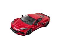 JIAYUNEU 1:43 pour Chevy Corvette Stingray 2020 Voiture de Sport en Alliage modèle Statique Collection Souvenir Voiture Miniature Collection