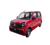 JIAYUNEU 1/43 pour K-Car N-One Véhicules en Alliage Moulé sous Pression Modèle Statique Afficheur De Bureau Objets De Collection Voiture Miniature Collection(Red)