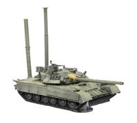 JIAYUNEU Char De Combat Principal Russe T-80U 5M 72146A, Véhicule Militaire Collection en Résine, Échelle 1/72 kit de Collection de Loisirs