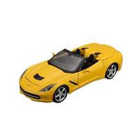 JIAYUNEU Modèle de Voiture de Sport en Alliage moulé sous Pression 1:24 pour Chevrolet Corvette Stingray 2014 Course en métal Voiture Miniature Collection