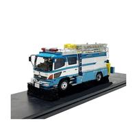 JIAYUNEU Modèle de Voiture en résine moulée pour unité Mobile de Sauvetage décorations Miniatures à Collectionner 1/43 Voiture Miniature Collection