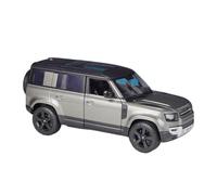 JIAYUNEU Modèle de Voiture Tout-Terrain en Alliage Souvenirs de Collection 1:24 pour Land Rover Defender 110 SUV Voiture Miniature Collection(Silver)