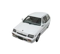 JIAYUNEU Modèle réduit Statique en résine moulée sous Pression au 1/43 Cultus GT-I Blanche Souvenir de Collection Micro-échelle Voiture Miniature Collection