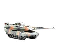 JIAYUNEU Modèle Statique De Peinture Tricolore Char Allemand Sanrong KF51 avec Collection Résine Missile Croisière kit de Collection de Loisirs