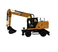 JIAYUNEU Moulage sous Pression 1:50 pour Pelle à Roues M318 modèle de véhicule d'ingénierie Statique en Alliage Voiture Miniature Collection