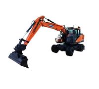 JIAYUNEU Moulage sous Pression 1:50 pour Pelle Dx160w Chariot élévateur en Alliage modèle de véhicule d'ingénierie Statique Voiture Miniature Collection