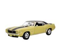 JIAYUNEU Moulé sous Pression 1/18 pour Alliage Statique modèle 1969 Chevy Camaro Z28 modèle de Voiture Collection Souvenirs Voiture Miniature Collection