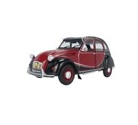 JIAYUNEU Moulé sous Pression 1:43 pour 2 CV 6 1982 Alliage Miniature modèle véhicule Affichage décoration Collection Voiture Miniature Collection