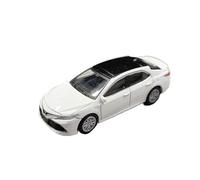 JIAYUNEU Moulé sous Pression 1/64 pour la Nouvelle Camry 8th génération modèle en Alliage à Collectionner Collection Souvenir Voiture Miniature Collection(White)