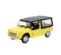 JIAYUNEU Pièce d'affichage décorative de Bureau modèle moulé sous Pression pour véhicule Tout-Terrain Citroën Jeep 1/43 Voiture Miniature Collection