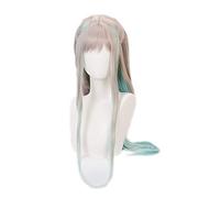 Jibaku Shounen Hanako Kun Cosplay perruque Nene Yashiro longue argent gris vert résistant à la chaleur cheveux fête Costume perruques Style 2