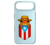 Jibaro Coqui Frog Drapeau Porto Rico Boricua Pocket Borinquen Coque pour iPhone Air