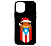 Jibaro Coqui Frog Drapeau Porto Rico Boricua Pocket Christmas Coque pour iPhone 12 Mini