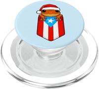 Jibaro Coqui Frog Drapeau Porto Rico Boricua Pocket Christmas PopSockets PopGrip pour MagSafe