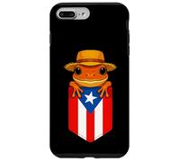Jibaro Coqui Frog Puerto Rico Flag Buricua Pocket Borinquen Coque pour iPhone 7 Plus/8 Plus