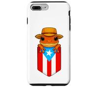 Jibaro Coqui Frog Puerto Rico Flag Buricua Pocket Borinquen Coque pour iPhone 7 Plus/8 Plus