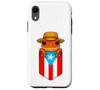 Jibaro Coqui Frog Puerto Rico Flag Buricua Pocket Borinquen Coque pour iPhone XR
