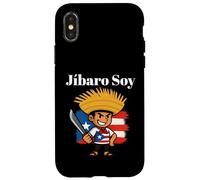 Jibaro Soy Mi Residencia ES Porto Rico Boricua Pride Coque pour iPhone X/XS