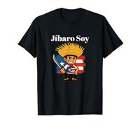 Jibaro Soy Mi Residencia ES Porto Rico Boricua Pride T-Shirt
