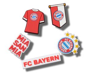 Jibbitz Crocs Bayern FC (x5) Rouge TU