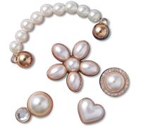 Accessoires femmes Crocs JIBBITZ Dainty Pearl Jewelry 5 Pack Multicolore Unique