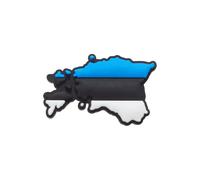 Jibbitz Crocs Estonian Flag Noir TU