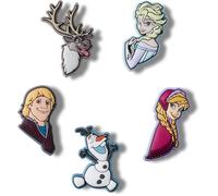Crocs Fournitures de bureau 'Frozen' — gris, framboise, noir, blanc — Taille One Size