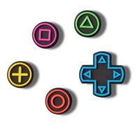 Jibbitz Crocs Game Controller Bleu TU