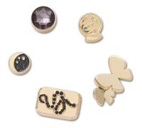 Jibbitz Crocs Gold Celestial Doré TU