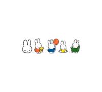 Crocs Breloques pour chaussures Miffy Pack de 5 Multicolore Mixte Taille unique
