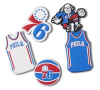 Jibbitz Crocs NBA Philadelphia 76ers (x5) Bleu TU